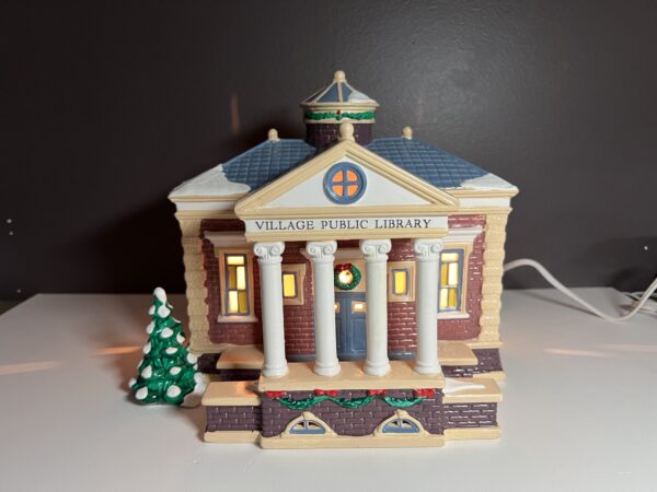 Dept 56 Village Public Library