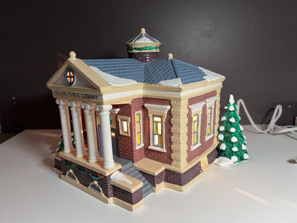 Dept 56 Village Public Library - Image 3