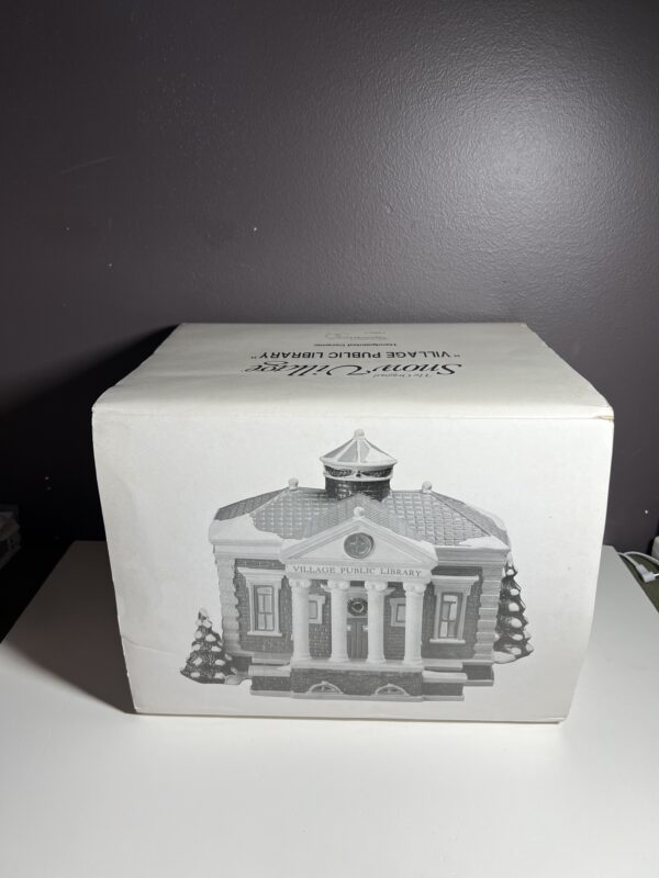 Dept 56 Village Public Library - Image 4